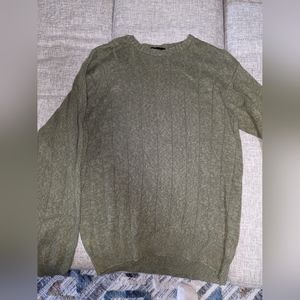 Van Heusen Green Sweater Size Large